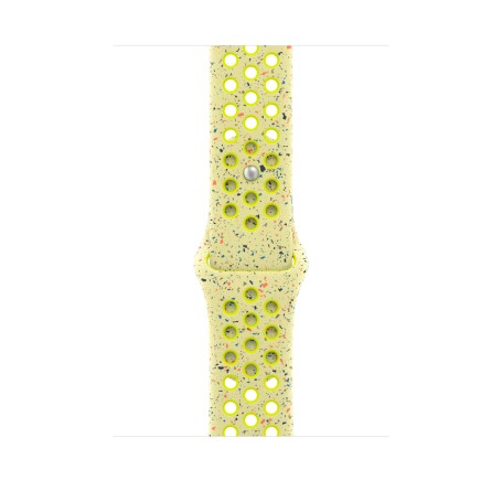 Apple MGC14ZM/A accessorio indossabile intelligente Band Giallo Alluminio, Fluoroelastomero