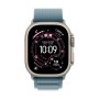 Apple Alpine Loop blu chiaro (49 mm) - Large - Titanio nero (MG9M4ZM/A)