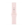 Apple Cinturino Sport rosa chiaro (46 mm) - S/M (MHYF4ZM/A)