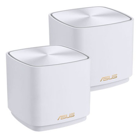ASUS ZenWiFi XD4 Plus AX1800 2 Pack White Dual-band (2.4 GHz/5 GHz) Wi-Fi 6 (802.11ax) Bianco Interno (90IG07M0-MO3C20)