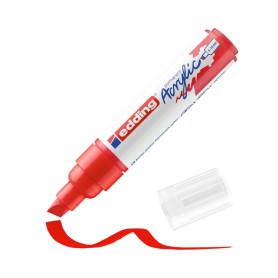 Edding E-5000902 marcatore permanente Punta smussata Rosso