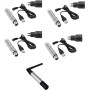 EUROLITE Set QuickDMX 1x Sender + 4x AKKU Empfänger (20000901)