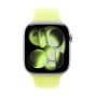Apple Cinturino Sport giallo neon (46 mm) - S/M (MFGV4ZM/A)
