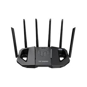 ASUS TUF Gaming BE6500 WiFi 7 Router WLAN BE6500 Dualband, 3x 2.5G LAN, 1x 2.5G WAN, 6x Antenne (extern) (PROMO_90IG0920-MO9C00)