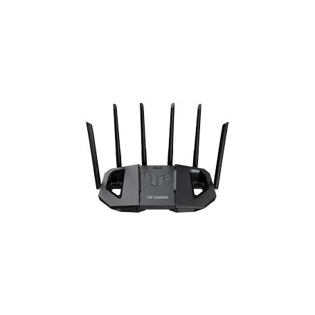 ASUS TUF Gaming BE6500 WiFi 7 Router WLAN BE6500 Dualband, 3x 2.5G LAN, 1x 2.5G WAN, 6x Antenne (extern) (PROMO_90IG0920-MO9C00)