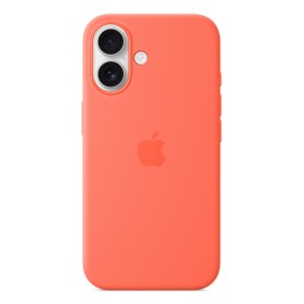 Apple Custodia MagSafe in silicone per iPhone 16 – Mandarancio (MDGN4ZM/A)