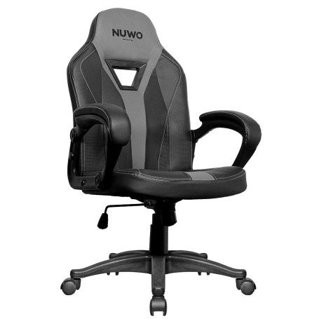 POLTRONA GAMING NUWO SKIN ONE GREY GREY+BLACK (GC24HF.SOY.001)