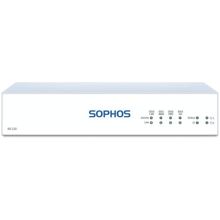 Sophos SG 115 rev.3 firewall (hardware) Desktop 2,7 Gbit/s (SP1B33SEK)