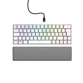 Hama Exodus 760 tastiera Gaming USB QWERTZ Tedesco Bianco (00217829)