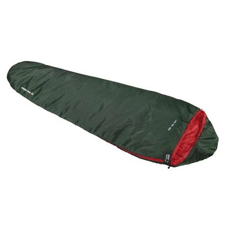 High Peak Lite Pak 800 Adulto Sacco mummia Poliestere Verde, Rosso (23260)