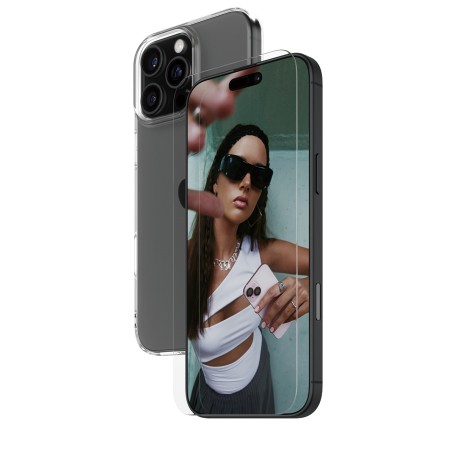 PanzerGlass SAFE by PG 2-in-1 Bundle iPhone 16P 6.9 Pellicola proteggischermo trasparente Apple 1 pz (BSAFE95899)