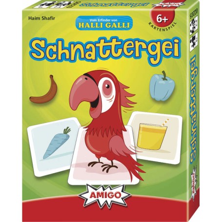 Amigo 02205 gioco da tavolo Schnattergei 15 min Carta da gioco Tattico