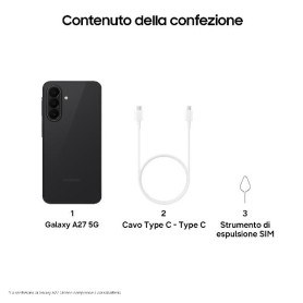 GALAXY A27 8GB 256GB BLACK (SM-A276BZKCEUE)