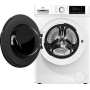 Beko b100 BMX7126DB 7kg classe A bianco, inverter 1200 giri, display XL, oblò nero, funzione vapore (8785683200)