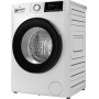 Beko b100 BMX7126DB 7kg classe A bianco, inverter 1200 giri, display XL, oblò nero, funzione vapore (8785683200)