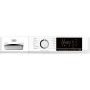 Beko b100 BMX7126DB 7kg classe A bianco, inverter 1200 giri, display XL, oblò nero, funzione vapore (8785683200)