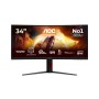 AOC G4 Gaming Monitor PC 86,4 cm (34") 3440 x 1440 Pixel Nero, Rosso (CU34G4ZCA)