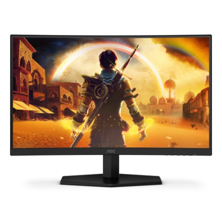 AOC G4 23.6" VA FHD 180Hz Monitor PC 59,9 cm (23.6") 1920 x 1080 Pixel Full HD LCD Nero, Rosso (C24G42FE)