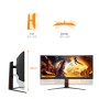 AOC G4 Gaming Monitor PC 86,4 cm (34") 3440 x 1440 Pixel Nero, Rosso (CU34G4ZCA)