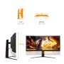 AOC G4 34'' CU34G4CA Monitor PC 86,4 cm (34") 3440 x 1440 Pixel Nero, Rosso