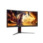 AOC G4 34'' CU34G4CA Monitor PC 86,4 cm (34") 3440 x 1440 Pixel Nero, Rosso