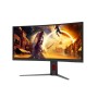 AOC G4 34'' CU34G4CA Monitor PC 86,4 cm (34") 3440 x 1440 Pixel Nero, Rosso