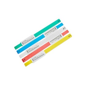 Zebra Z-Band UltraSoft Rosa, Bianco Braccialetti da ospedale (10015358-PK)