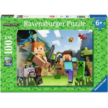 Kinderpuzzle Minecraft - Steve und Alex (100 Teile) (12004176)