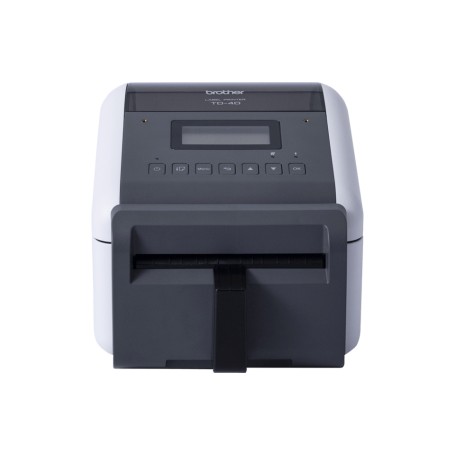 Brother TD-4550DNWBFC stampante per etichette (CD) Termica diretta 300 x 300 DPI 152 mm/s Con cavo e senza cavo Collegamento eth (TD4550DNWBFCZ1)