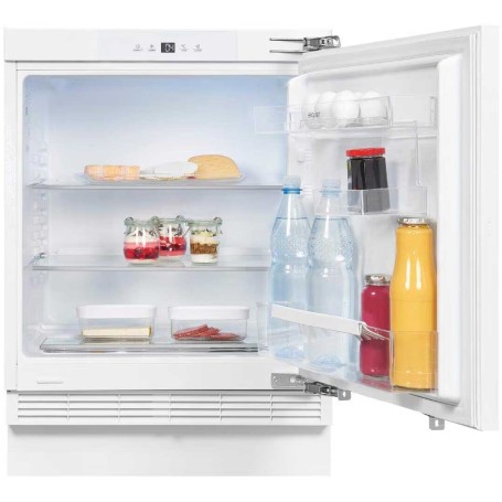 Frigorifero sottobanco Exquisit UKS140-V-FE-010D, altezza: 82,5 cm, 138 l, bianco.