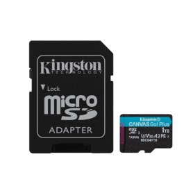 Kingston Technology Scheda microSDXC Canvas Go Plus Gen4 200MB/s A2 U3 V30 da 1 TB + adattatore (SDCG4/1TB)