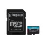 Kingston Technology Scheda microSDXC Canvas Go Plus Gen4 200MB/s A2 U3 V30 da 1 TB + adattatore (SDCG4/1TB)
