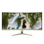 Arozzi Nova 34″ Curved Monitor PC 86,4 cm (34") 3440 x 1440 Pixel 4K Ultra HD LED Verde (AZ-NO-34T2K165-FST)