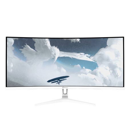 Arozzi Nova 34″ Curved Monitor PC 86,4 cm (34") 3440 x 1440 Pixel 4K Ultra HD LED Bianco (AZ-NO-34T2K165-WT)