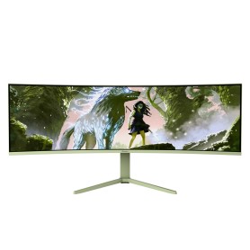Arozzi Nova 49” Curved Monitor PC 124,5 cm (49") 5120 x 1440 Pixel Dual QHD LED Verde (AZ-NO-49TUW165-FST)