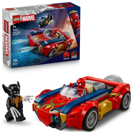 AUTO SPIDER-MAN VS VENOMIZED WOLVER (76336)