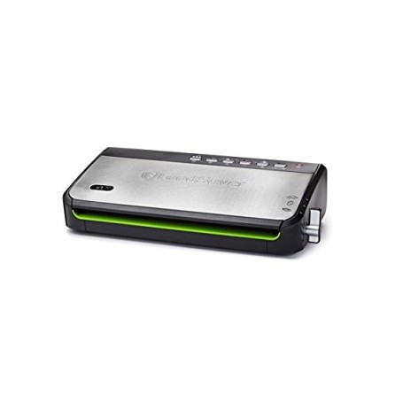 FoodSaver FFS005X macchina per sottovuoto 0,5 mbar Nero, Acciaio inox (FFS005x)