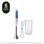 Braun Minipimer MultiQuick MQ3005 CREAM Frullatore ad immersione White blue (MQ3005 Cream)