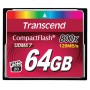 Transcend 64GB 800x CF memoria flash CompactFlash MLC (TS64GCF800)