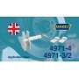 HAZET 4971-4 bussola Set di bussole