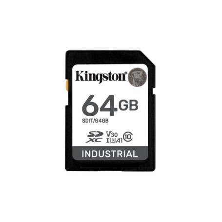 Kingston Technology 64G SDXC Industrial pSLC (SDIT/64GB)