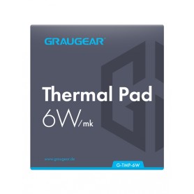 GRAUGEAR G-TMP-6W compontente del dissipatore di calore Cuscinetto termico 6 W/m·K