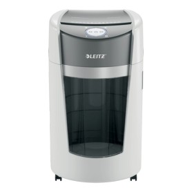 Esselte Leitz IQ OptiMax Office Aktenvernichter mit Partikelschnitt P-5 2 x 15 mm bis 10 Blatt (83600000)