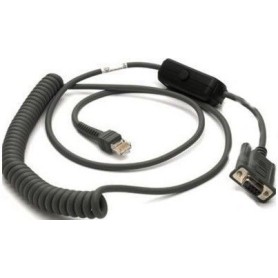 Zebra CBA-R31-C09ZAR cavo seriale Nero 2,8 m