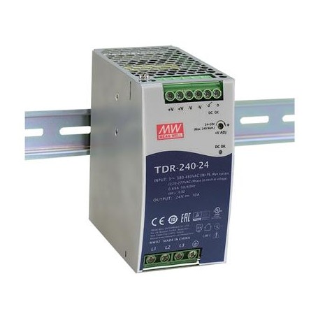 MEAN WELL TDR-240-48 adattatore e invertitore 240 W
