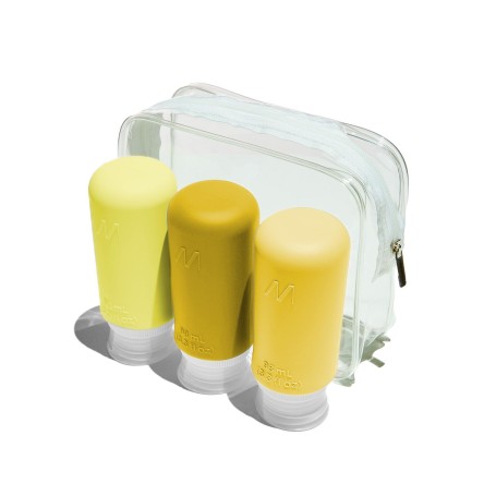 MUITOMAS SET 3PCS TR BOTTLES YELLOW (TRBOTTLES3YL)