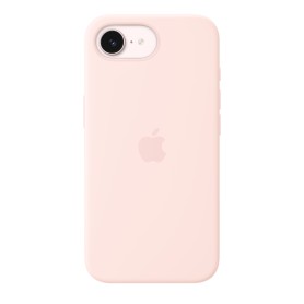 Apple Custodia MagSafe in silicone per iPhone 17e - Rosa chiaro (MHWJ4ZM/A)