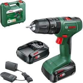 Akku-Schlagbohrschrauber EasyImpact 18V-40 (grn/schwarz, 2x Li-Ionen Akku 2,0Ah, Koffer, POWER FOR ALL ALLIANCE) (06039D8108)