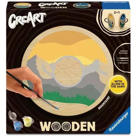 CreArt Wooden - Berge (25923)