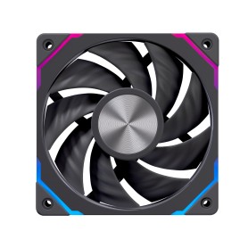 Einarex EXFN-12CS1-B sistema di raffreddamento per computer Case per computer Ventilatore 12 cm Nero 1 pz